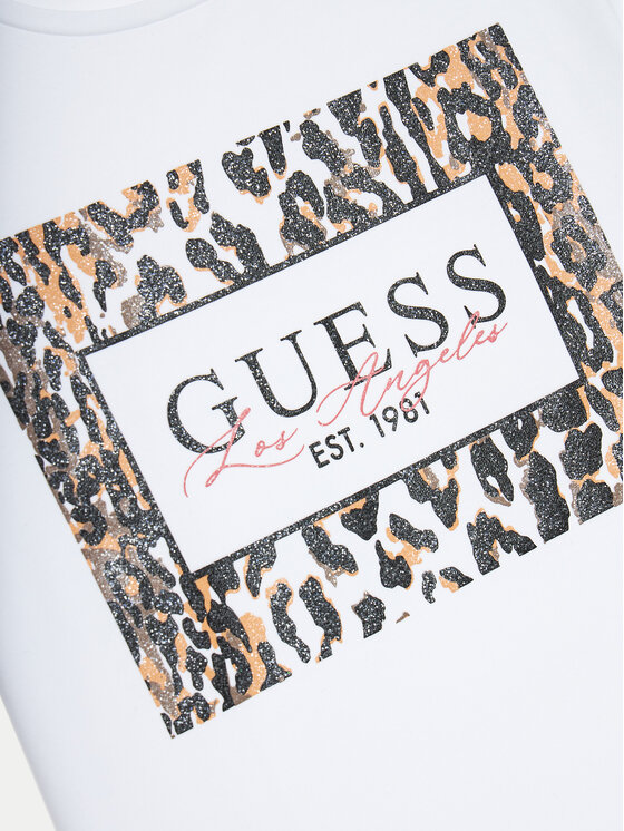Guess Guess Póló J4BI17 J1314 Fehér Regular Fit