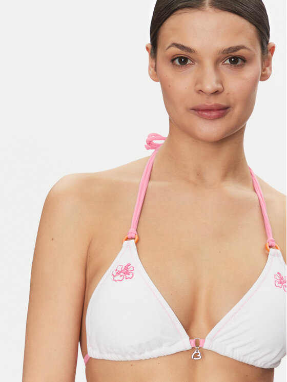 Banana Moon Banana Moon Bikini partea de sus Braro Beachterr LNG10 Alb
