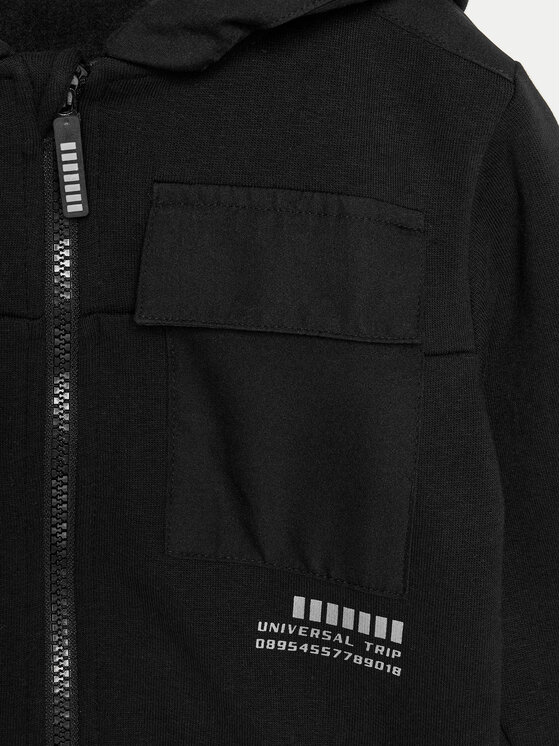 Coccodrillo Coccodrillo Felpa ZC4132601WBK Nero Regular Fit