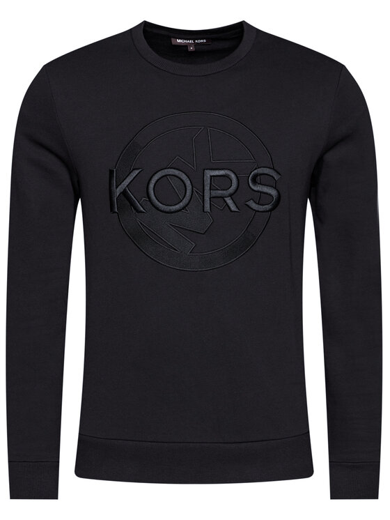 MICHAEL Michael Kors MICHAEL Michael Kors Sweatshirt Embroidered Logo CF05JNR4NF Schwarz Regular Fit