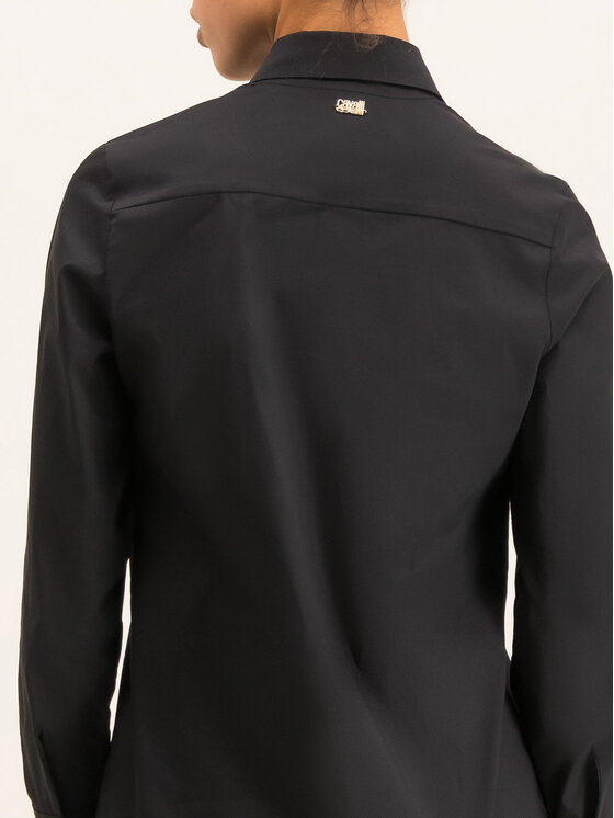 Cavalli Class Cavalli Class Bluza B0IUA601 Črna Regular Fit