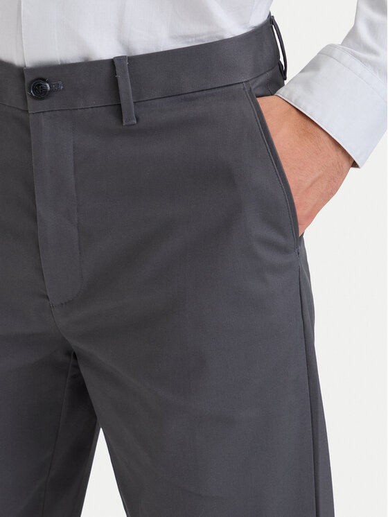Calvin Klein Calvin Klein Παντελόνι chino LV04LH610G Γκρι Tapered Fit