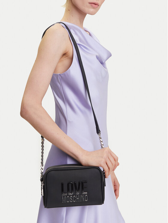 LOVE MOSCHINO LOVE MOSCHINO Käekott JC4255PP0MKD000B Must