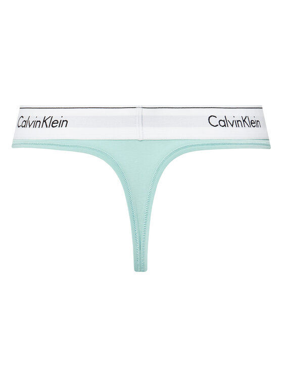 Calvin Klein Underwear Calvin Klein Underwear Stringi 0000F3786E Zielony