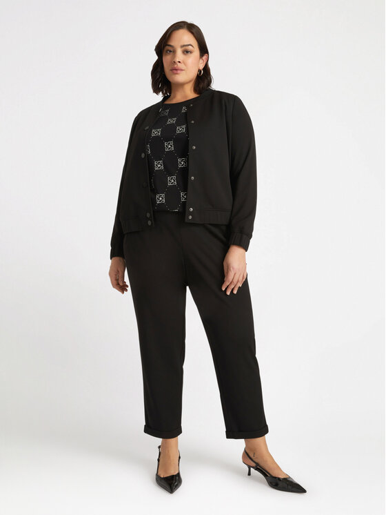 Fiorella Rubino Fiorella Rubino Giacca outdoor R701T001207N033 Nero A-Line Fit