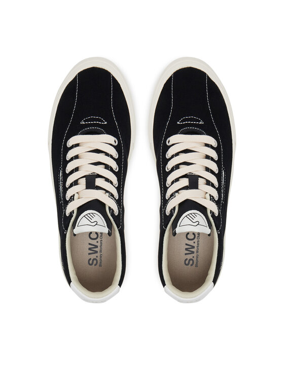S.W.C Stepney Workers Club S.W.C Stepney Workers Club Scarpe sportive Dellow 02 Cup Canvas YA21012 Nero