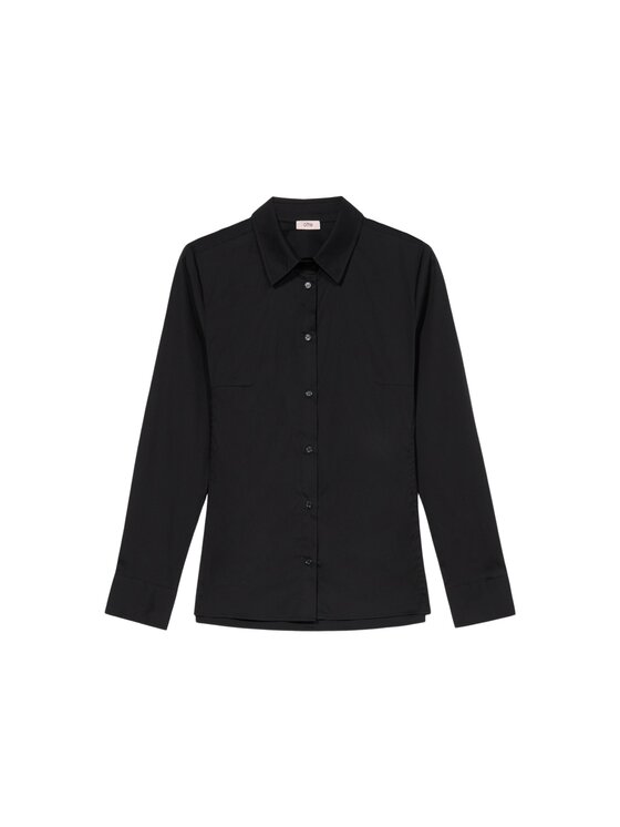 Oltre Oltre Koszula 5078R003018N033 Czarny Slim Fit