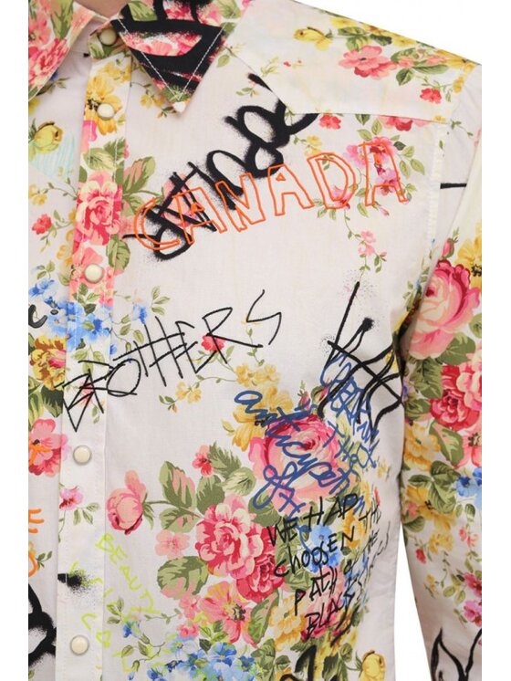 Dsquared2 Dsquared2 Košile S74DM0590 S54435 001S Barevná Regular Fit