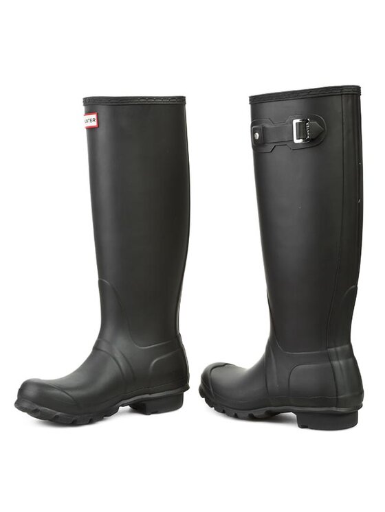 Hunter Hunter Gumáky Womens Org Tall WFT1000RMA Čierna