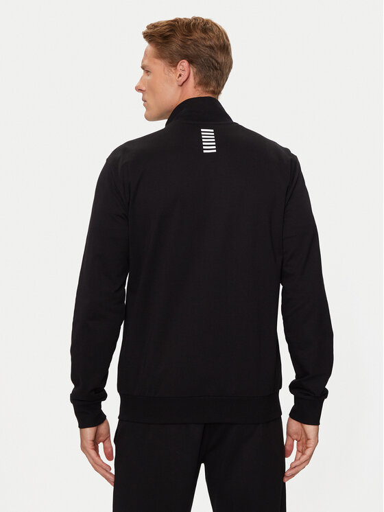 EA7 Emporio Armani EA7 Emporio Armani Sweatshirt 8NPM31 PJVRZ 1200 Schwarz Regular Fit