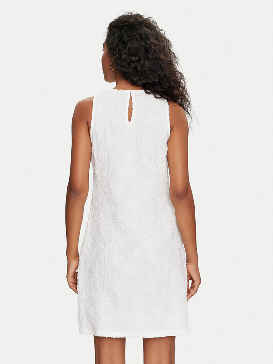 Vero Moda Vero Moda Coctailkleid June 10324197 Weiß Loose Fit