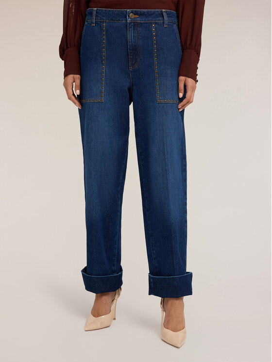 Motivi Motivi Jeans P424Q004269N034 Blu Over Fit