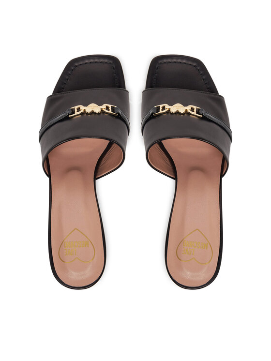 LOVE MOSCHINO LOVE MOSCHINO Natikači JA28075G1MIA400A Črna