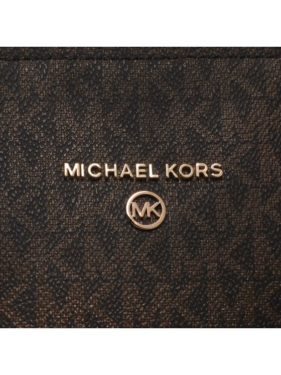 Sac à Main Marron - Format 30 X 19 Cm - Fourre-tout Nylon Avec Porte-Monnaie Intégré - Occasion Voir Photos