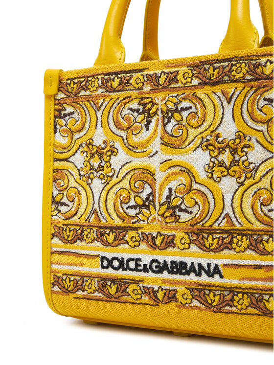 Dolce&Gabbana Dolce&Gabbana Ročna torba BB7479 AW050 Rumena