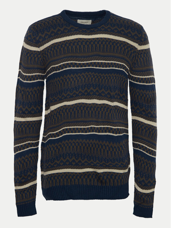 Blend Blend Sweater 20717485 Sötétkék Regular Fit