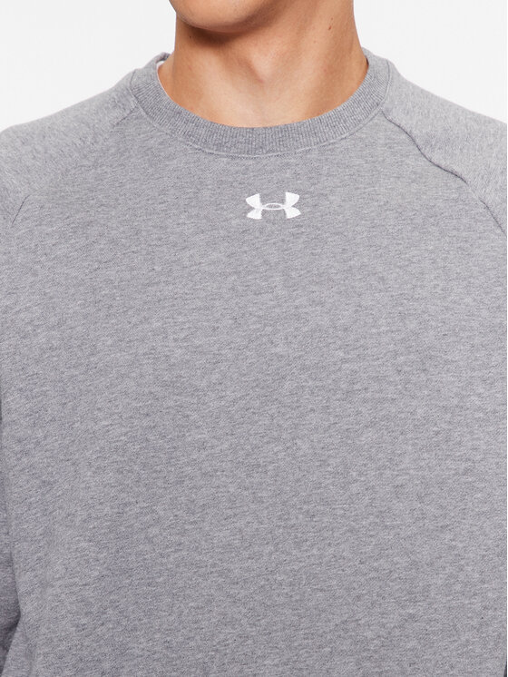 Under Armour Under Armour Bluza Ua Rival Fleece Crew 1379755 Szary Loose Fit