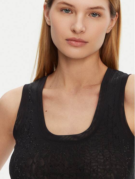 Marciano Guess Marciano Guess Top 5RGP21 6311A Negru Regular Fit