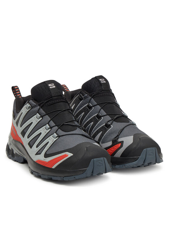 Salomon Salomon Trekking čevlji Xa Pro 3D V9 Gore-Tex L47817500 Siva