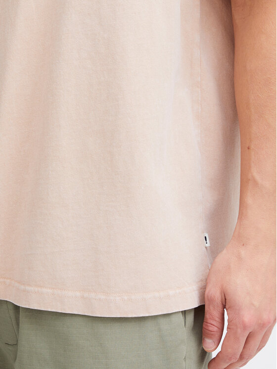 Solid Solid T-shirt Ismail 21108240 Narančasta Regular Fit