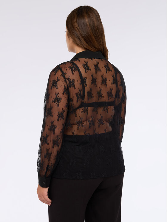 Fiorella Rubino Fiorella Rubino Camicia 5036T001439N033 Nero Regular Fit