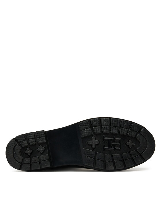 Tommy Hilfiger Tommy Hilfiger Gumene čizme Flag Hardware FW0FW08966 Crna