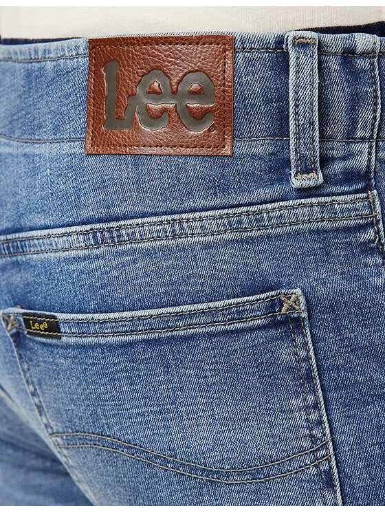 Lee Lee Jeansy Straight Fit MVP Extereme Motion Niebieski Tapered Fit