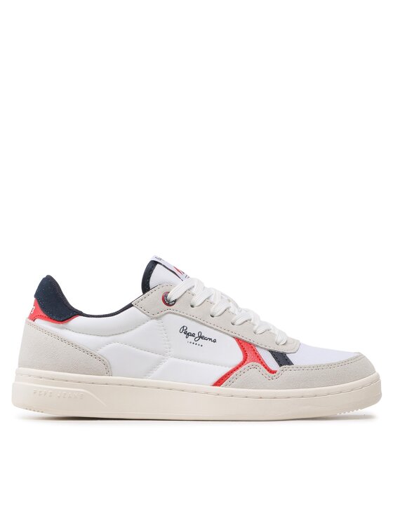 Pepe Jeans Sneakers Kore Vintage M PMS30900 Alb