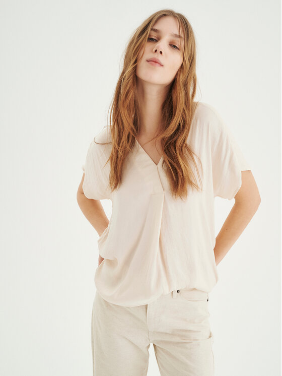 InWear InWear Blusa Rinda 30105188 Beige Loose Fit