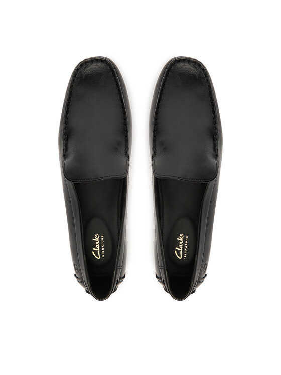 Clarks Clarks Mokasinke Corsley Plain 26186444 Crna