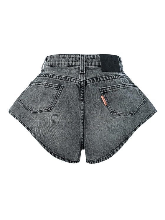 MissDenim MissDenim Szorty jeansowe Skorts Szary Regular Fit