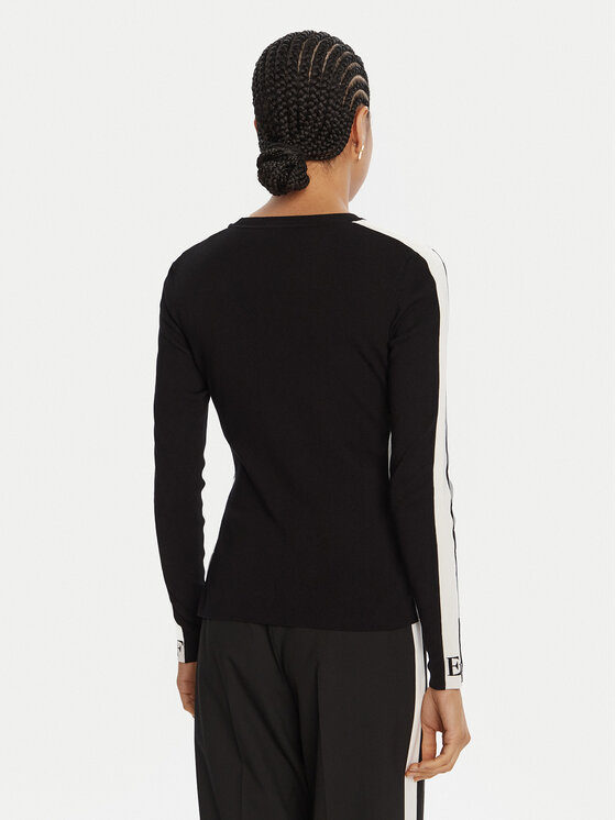 Elisabetta Franchi Elisabetta Franchi Πουλόβερ MK-03S-56E2-V320 Μαύρο Regular Fit