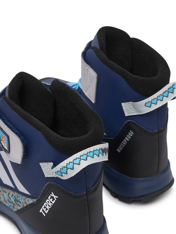 adidas adidas Παπούτσια πεζοπορίας Minecraft Terrex Snow Cf Climawarm Winter Shoes Kids KJ6489 Μπλε
