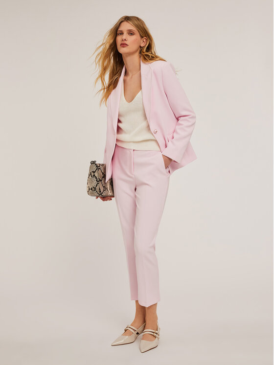 Motivi Motivi Cardigan M218W003273N011 Bianco Regular Fit
