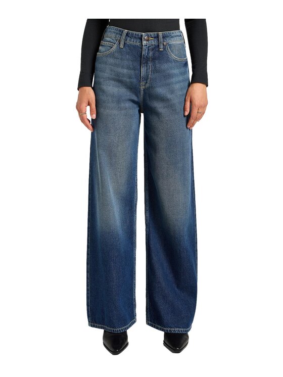 Lee Lee Jeansy 112355241 Niebieski Regular Fit