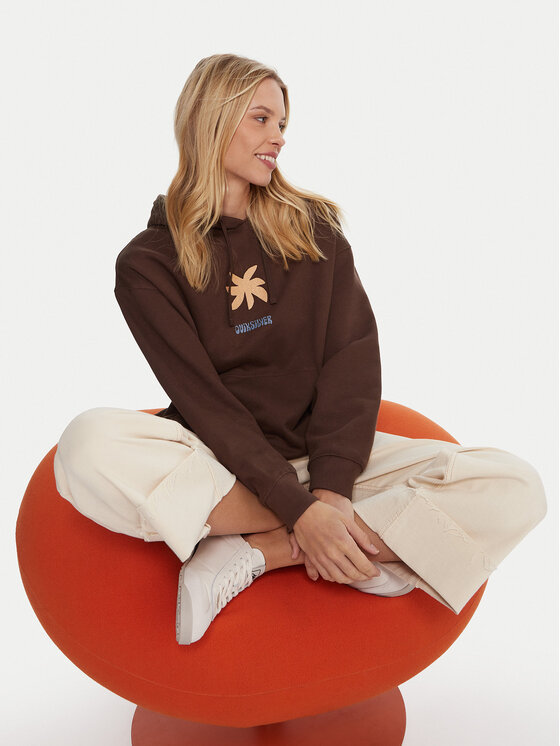 Quiksilver Quiksilver Світшот EQWFT03189 Коричневий Regular Fit