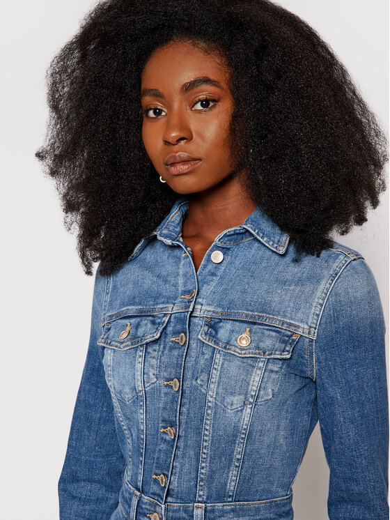 Guess Guess Jeanskleid Sexy Lola W1YK49 D46AC Blau Slim Fit