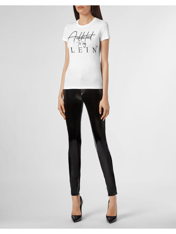PHILIPP PLEIN PHILIPP PLEIN T-shirt 21999 Bianco Regular Fit