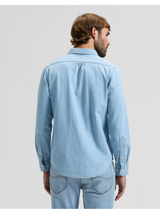 Lee Lee Koszula SURE SHIRT Niebieski Regular Fit