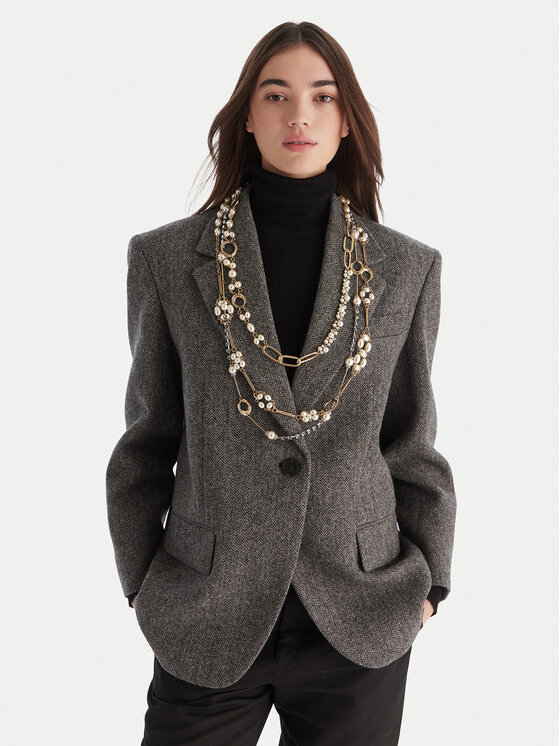 Weekend Max Mara Weekend Max Mara Колие Jabot 2525756065650 Златист