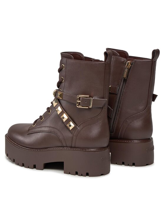 Guess Guess Pohodni čevlji Vaida FL8VDA Rjava