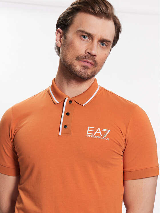 EA7 Emporio Armani EA7 Emporio Armani Тишърт 3RPF17 PJ03Z 1662 Оранжев Regular Fit