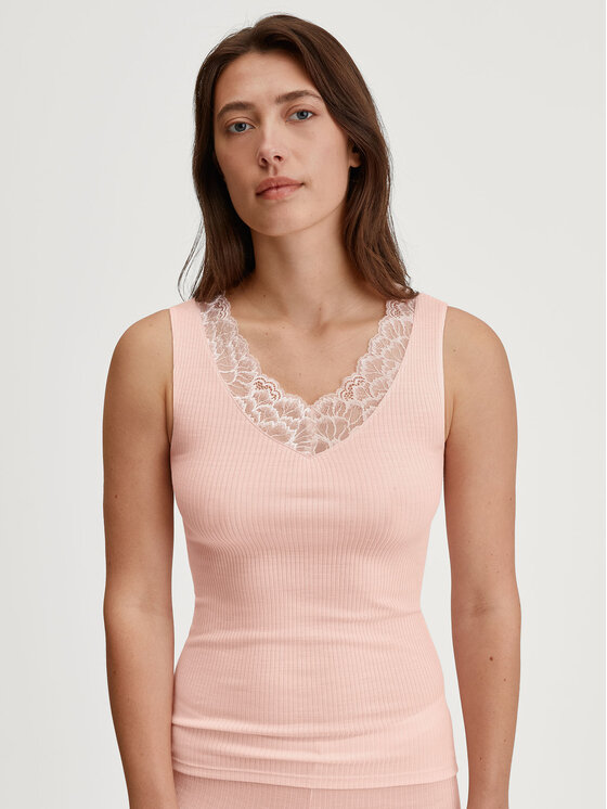 Calida Calida T-Shirt 12890 Růžová Slim Fit