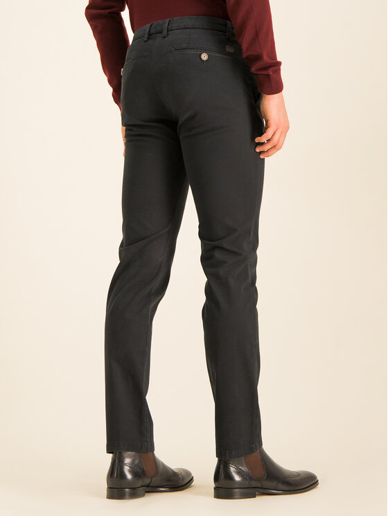 Bugatti Bugatti Stoffhose 4819 26225 Schwarz Modern Fit