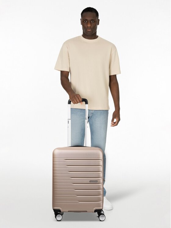American Tourister American Tourister Walizka kabinowa 298814 Beżowy
