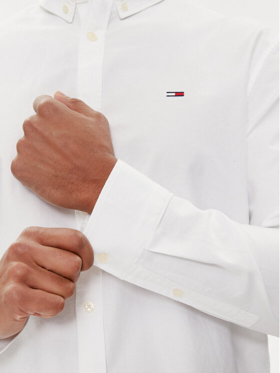 Tommy Jeans Tommy Jeans Camicia Entry DM0DM19134 Bianco Regular Fit