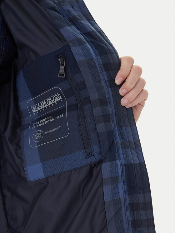Napapijri Napapijri Zimní bunda A-Glane NP0A4HHD Tmavomodrá Regular Fit