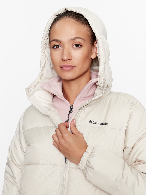 Columbia Columbia Kurtka zimowa Puffect™ Long Jacket Brązowy Regular Fit