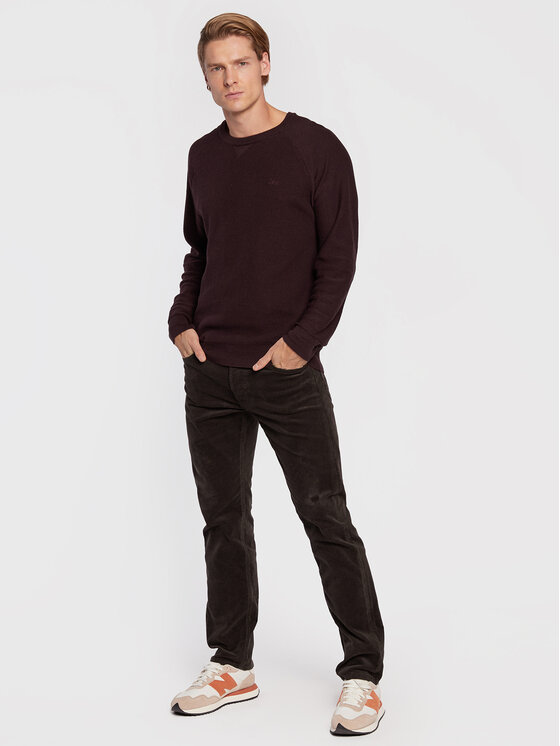 Lee Lee Pantaloni di tessuto Daren L707AXFM 112321986 Marrone Regular Fit