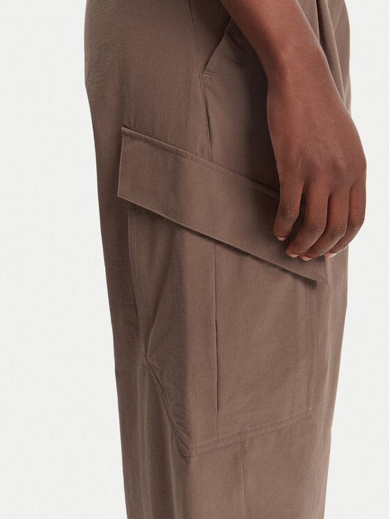 adidas adidas Outdoorové kalhoty Terrex Xploric JM9857 Hnědá Loose Fit